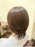 ハイライトONグレーカラー