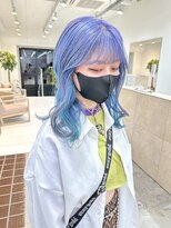 ニュート(Neut )&nbsp;ブルーラベンダー×オーシャンブルー/インナーカラー