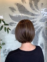 エディット アンド 緑地(Edit&)&nbsp;20代/30代/40代/カーキグレージュハイライト