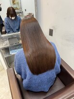 ドロシー 郡山桑野店(Dorothy)&nbsp;イメチェンハッシュカットフルバング似合わせレッドブラウン