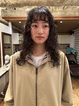 ラレイ ハラジュク(Lalei harajuku) セミロング/スパイラルパーマ/ウェーブパーマ/