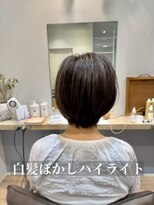 コノアラボ 守谷店(Conoah labo)&nbsp;脱白髪染めハイライト/白髪ぼかし/白髪染め/キッズカット