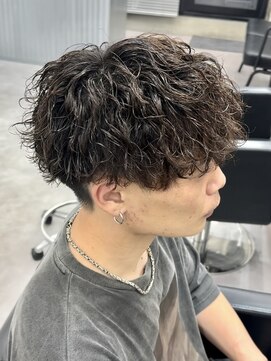 リベル(LIBER) メンズカット×縦落ちツイストスパイラル