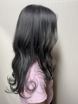 ジェリカ(Jlica) ダブルカラー　シルバーグレー　顔周りレイヤーカット