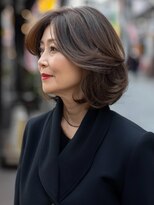 アルトリスト(Altruist Aging×HAIR&SPA)&nbsp;☆オリーブグレーココアベージュ小顔クラゲヘアー/黒髪/髪質改善