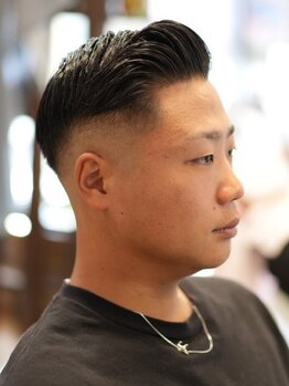 バーバーズ ストーリア(BARBERS STORIA)の写真/【松前の隠れ家barber】定番から最新まで…メンズのためだけに磨き上げた、理想をカタチにする技術が魅力