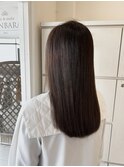髪質改善ストレート
