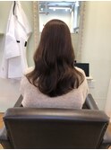 黒髪ボブルフネビージュ小顔ワンレンスペインカール