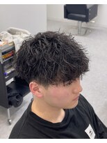 ブライト(BRIGHT)&nbsp;マッシュツイストスパイラルパーマ静岡メンズ