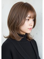 グルグル 本八幡店(GULGUL)&nbsp;セミロング/顔周り/レイヤーカット/前髪/本八幡