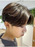 毛流れセンターパート/ニュアンスパーマ/フェザーパーマ