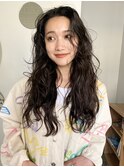 【haif】スパイラルパーマ　レイヤーカット