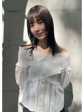 シーン 立川(SCENE) 髪質改善透明感カラー韓国レイヤー顔周りカットブリーチ立川