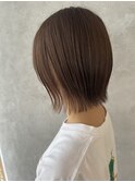 切りっぱなしボブ