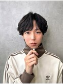 【Zina】メンズ/韓国/センターパート/縮毛矯正/福岡/天神/大名