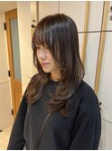 小顔レイヤーカット/ロングレイヤー/シャギーカット