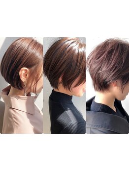 [銀座駅徒歩1分]印象を変えるフェイスラインの似合わせが絶妙!Owelleでトレンドも叶え小顔見せショートに*