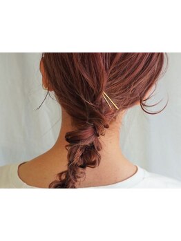 普段使い～特別な日まで、トレンド感と抜け感を融合したアレンジをご提案* [渋谷駅/原宿駅/ヘアセット]