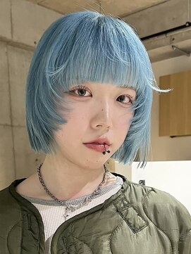 スリバー(sliver) ブリーチハイライト髪質改善ダブルカラーレイヤーカット