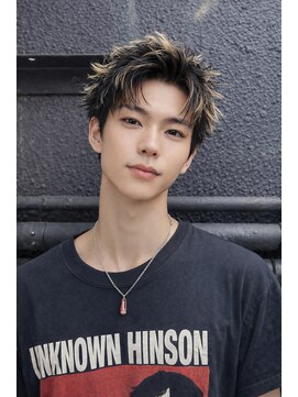 ベル 表参道店(Belle) men'shair/センターパート/ツーブロック/シャドウパーマ