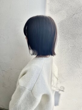 ジュエ ヘアー デザイン(Jue hair design) ぱつっとボブ/冬グレージュ/20代/30代/西三河/知立