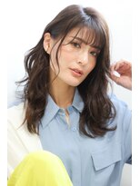 クラン 岡本(Chlan)&nbsp;韓国風ゆるふわウェーブ　アッシュブラウン