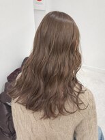 ナナローネス(nana loness)&nbsp;チョコレートブラウン　/    パーマ風　　/     ウェーブヘア