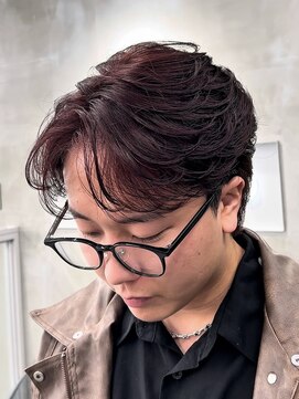 アクロ(ACRO) フェザーパーマ/メンズパーマ/毛流れ