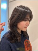 レイヤーボブグレージュkchiara福岡新名敬子