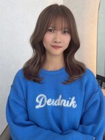 ジーナ  札幌大通(Zina)&nbsp;美髪＊シナモンベージュ＊くびれレイヤー＊Zina札幌大通