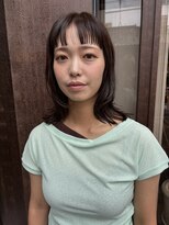 コレット ヘアー 大通(Colette hair)&nbsp;【minami】レイヤー×チョコレートブラウン