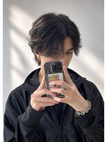 ディータ(Dita)&nbsp;色気ルーズサーフカールメンズミディアムパーマ大宮メンズパーマ