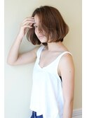 おとな女子・おしゃれなナチュラルボブ【外苑前・表参道】