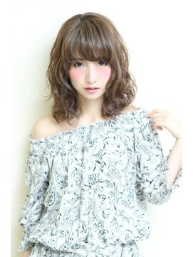 ルーリールー(Rulyru) オトナ愛されミディ【プラチナグレージュ】