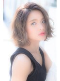 【miel hair渋谷】1分スタイリング☆ふわくしゃボブ☆