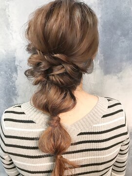 ロアークヘアー(LOARK HAIR) 【LOARK】  なみなみルーズな編み込み♪