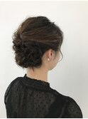 ミディアムアップスタイル