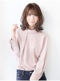 リラックス感のあるミディアム