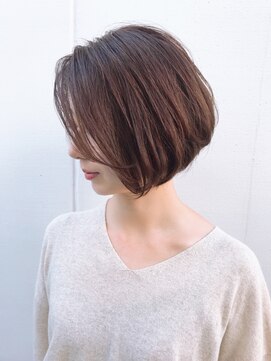 ルーファス 恵比寿 渋谷(Ruufus) フェミニン大人の前下がりボブ【Ruufus恵比寿渋谷】赤塚昌吾