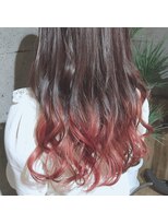 エムエーヘアースタジオ(M/A hair studio.) 高校生卒業　初カラー　グラデーション