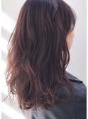 レイヤーカット/ピンクブラウン/髪質改善トリートメント