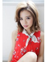 ロロネー 森ノ宮キューズモール(Lolonois)&nbsp;【Lolonois森ノ宮】外ハネフェザーミディ（藤岡尚希）