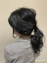 ウシワカマルイースト(ushiwakamaru East) ブルーブラック×簡単アレンジ