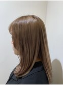 #ミルクティーベージュ#アディクシーカラー