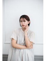 カリン 横浜店(carin) 【carin横浜】ショートボブ/ショコラベージュ/暗めカラー