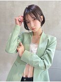 【kate 大宮】大人かわいいショート×ダークブラウン