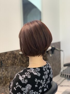 ビジョルノ つくばみどりの店(Begiorno) 20代30代大人ショートボブx小顔ウルフカット丸みショート