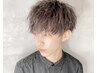 【メンズ人気No.3】カット+パーマ+クイックヘッドスパ ￥7800