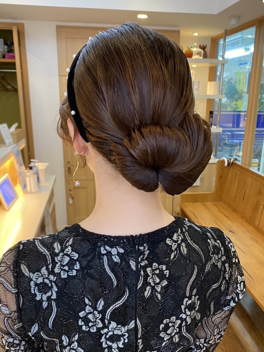 フルアップ/ヘアセット/結婚式アレンジ/江坂/早朝ヘアセット