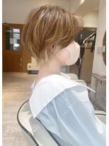 リーフ 王寺店(LEAF≠)&nbsp;『ハイトーンショートウルフ』